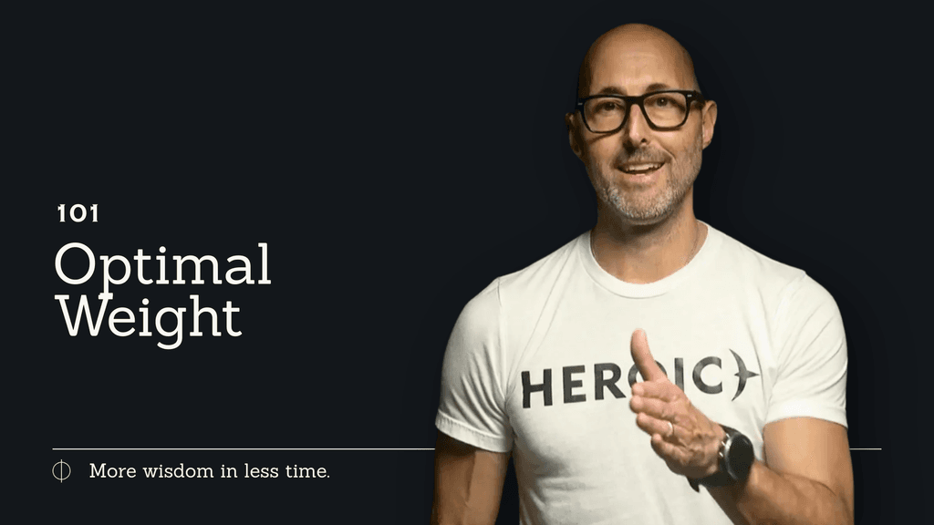 Optimal Weight 101