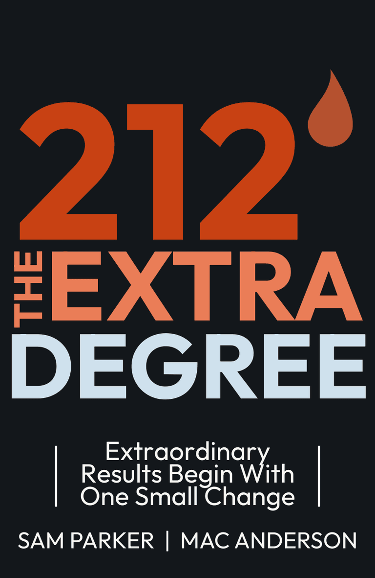 Image for "212° The Extra Degree" philosopher note