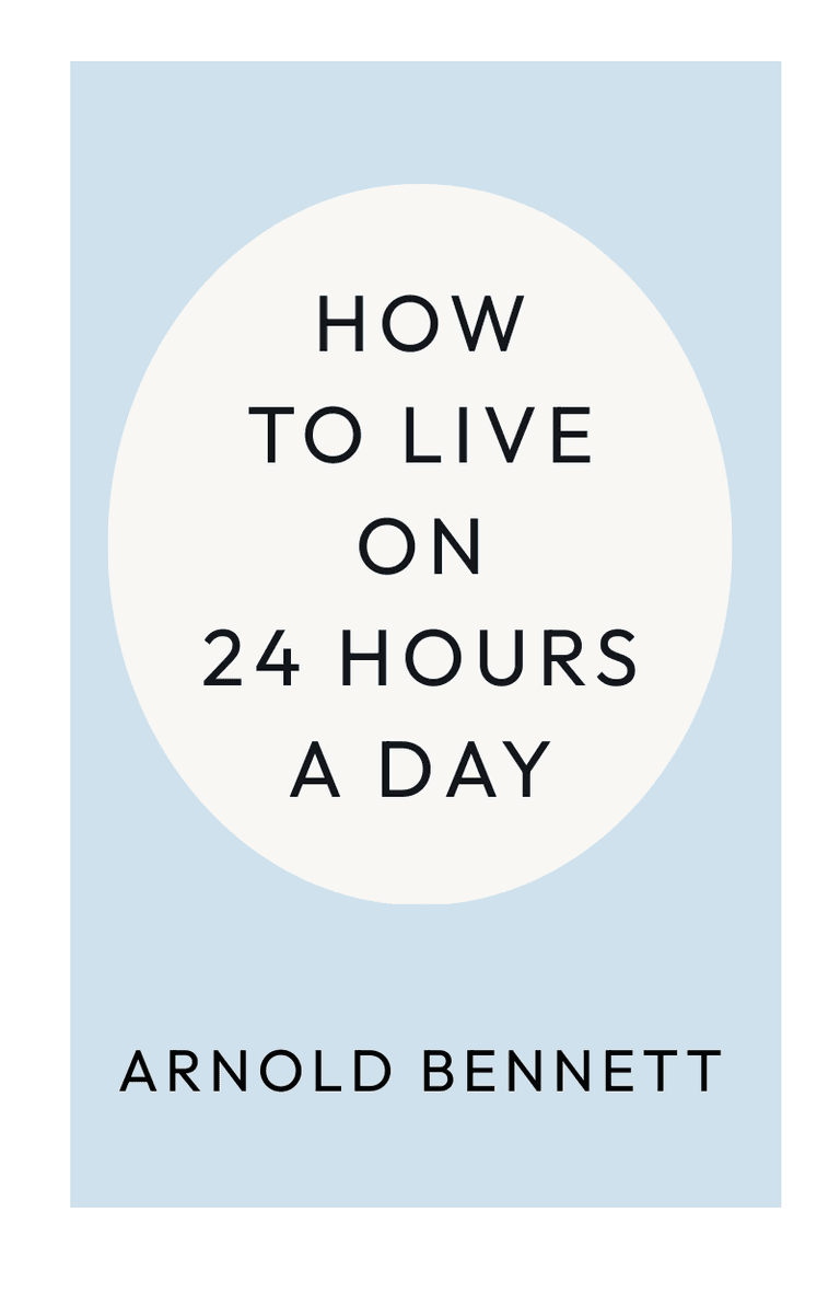 Image for "How To Live on 24 Hours a Day" philosopher note