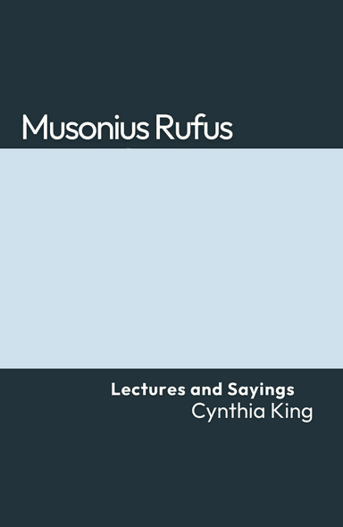 Image for "Musonius Rufus" philosopher note