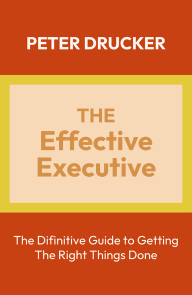 Image for "The Effective Executive" philosopher note