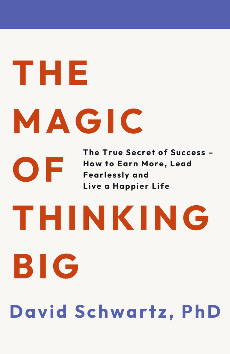 Image for "The Magic of Thinking Big" philosopher note