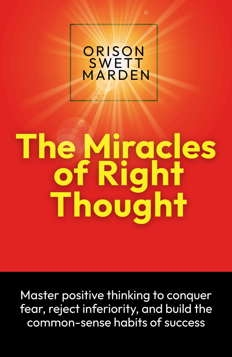 Image for "The Miracle of Right Thought" philosopher note