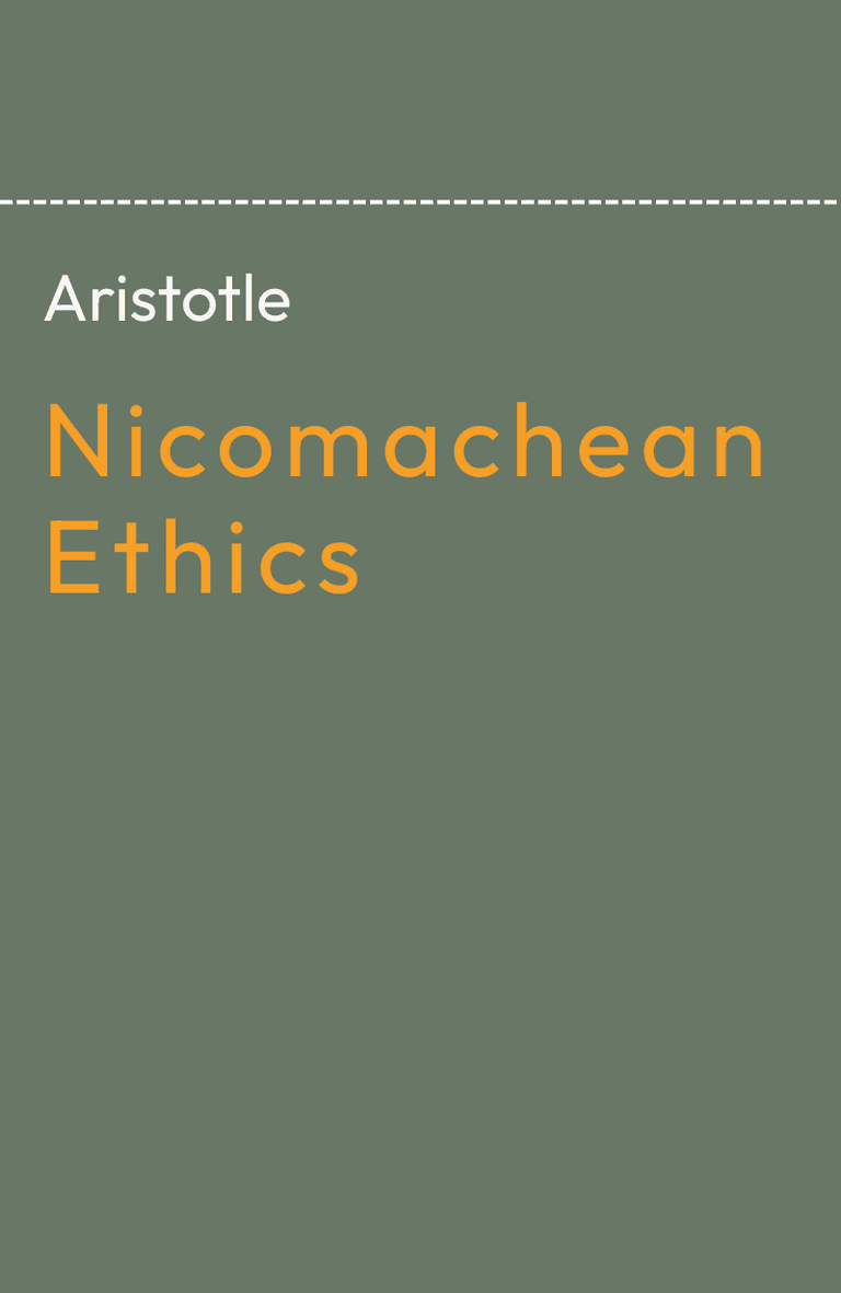 Image for "The Nicomachean Ethics" philosopher note