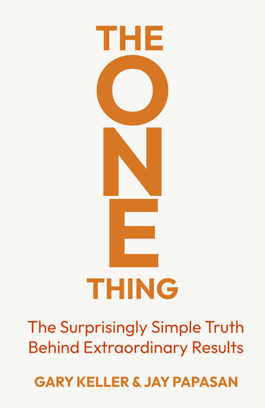 Image for "The ONE Thing" philosopher note