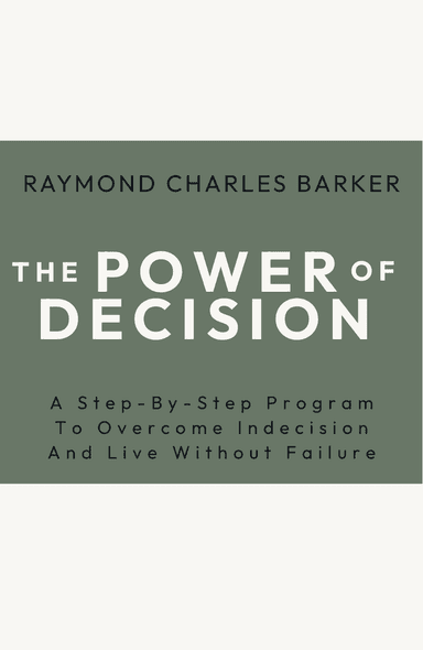 Image for "The Power of Decision" philosopher note