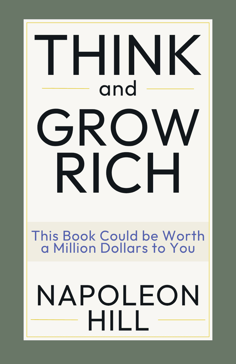 Image for "Think and Grow Rich" philosopher note