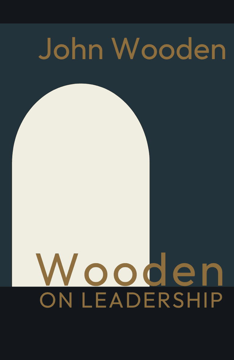 Image for "Wooden on Leadership" philosopher note