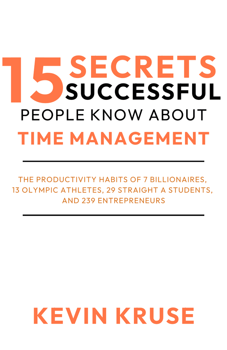 Image for "15 Secrets Successful People Know About Time Management" philosopher note