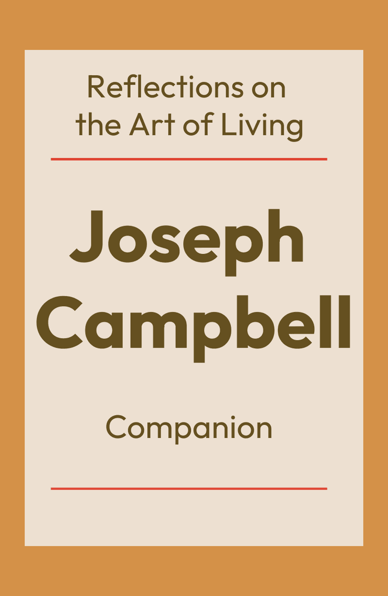 Image for "A Joseph Campbell Companion" philosopher note