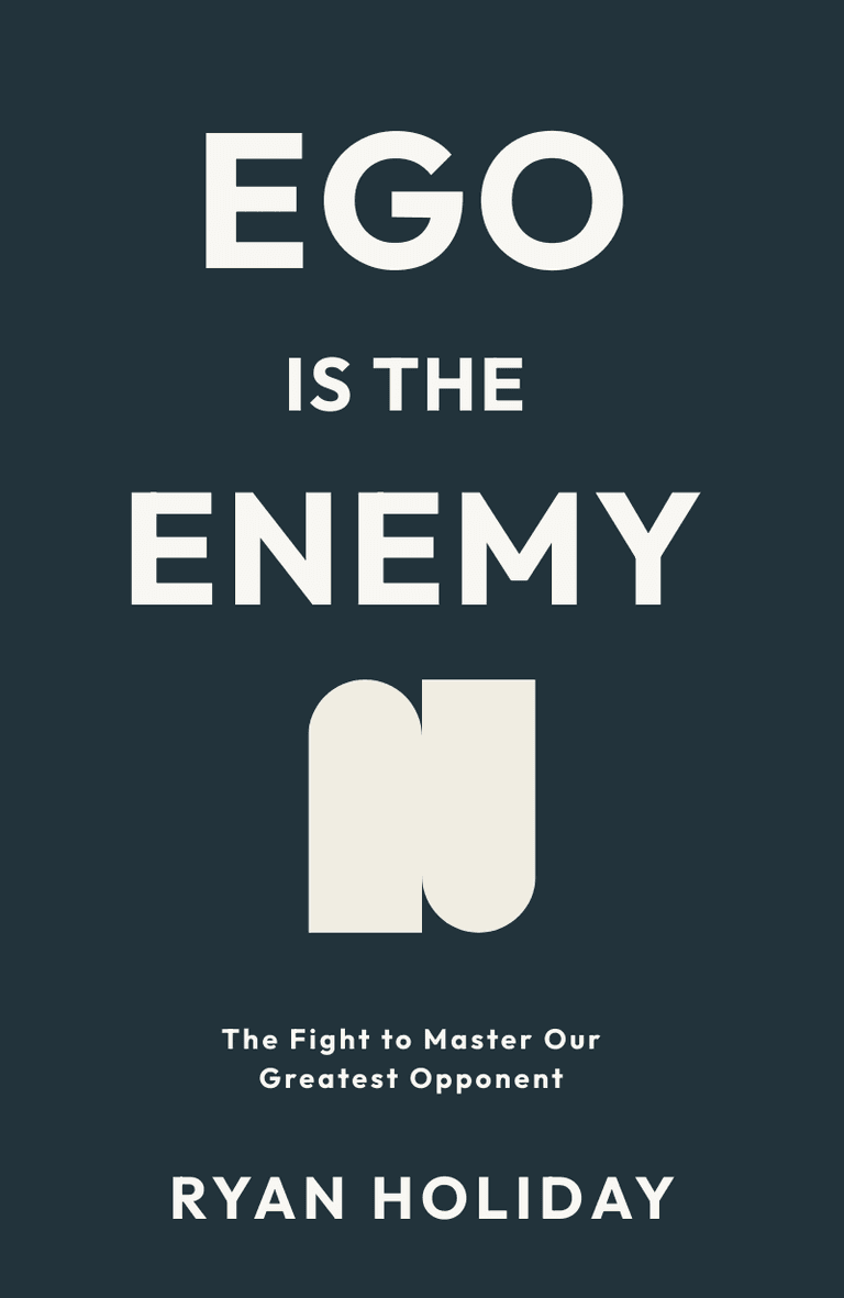 Image for "Ego Is the Enemy" philosopher note