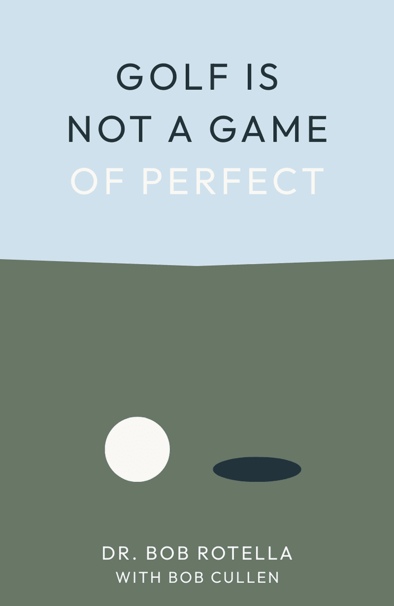 Image for "Golf Is Not a Game of Perfect" philosopher note