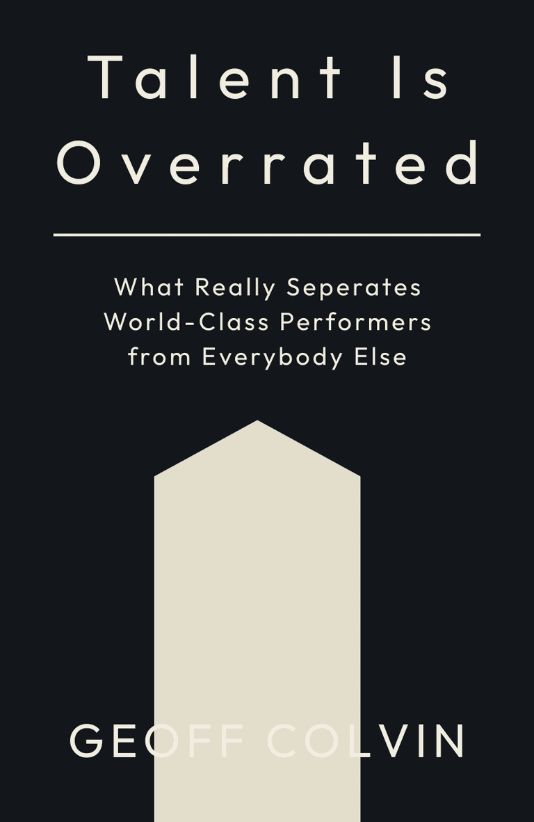 Image for "Talent is Overrated" philosopher note