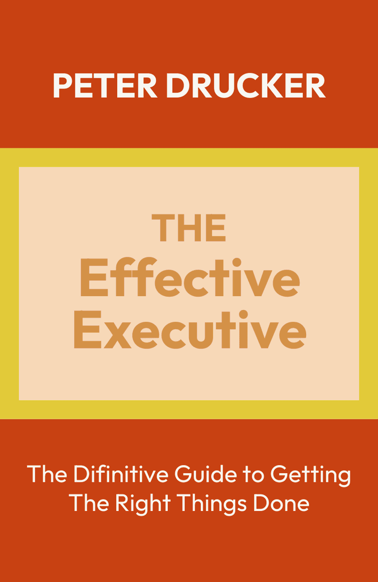Image for "The Effective Executive" philosopher note