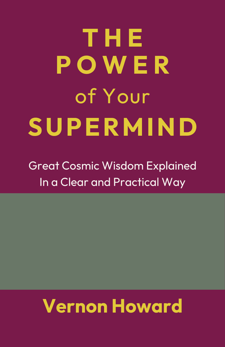 Image for "The Power of Your Supermind" philosopher note