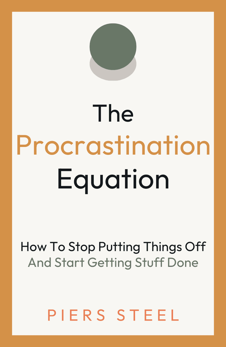 Image for "The Procrastination Equation" philosopher note